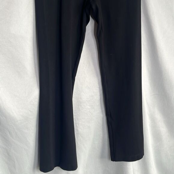 BCBGMAXAZRIA Straight Leg Black Dress Slacks - Picture 3 of 8